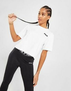 New Fila Women’s Core Logo Crop T-Shirt from JD Outlet