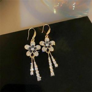 Party Accessories Women&#039;s Jewelry Pendant Stud Earrings Flower Tassel Earrings