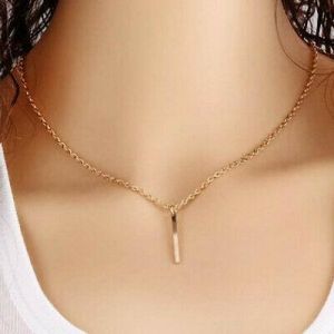 Fashion Multilayer Pendant Necklace Women Gold Color Choker Necklaces Jewelry