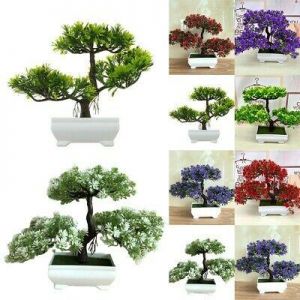  The world of beauty and elegance, you find it in one place  home accessories A Simulation Pine Artificial Plant Bonsai Small Potted Home Office Desk Decor