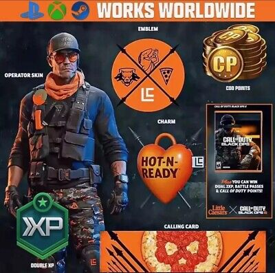CALL OF DUTY BLACK OPS 6 LITTLE CAESARS CODE INSTANT 24/7 🔥 - READ DESCRIPTION