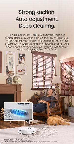online store smart home category dreame L10s Ultra Robot Vacuum Fully Automated Cleaning  - Certified Refurbished