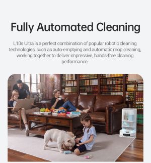 online store smart home category dreame L10s Ultra Robot Vacuum Fully Automated Cleaning  - Certified Refurbished