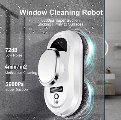 Smart Window Cleaning Robot Vacuum Electric Glass Cleaner Remote Control For Hom