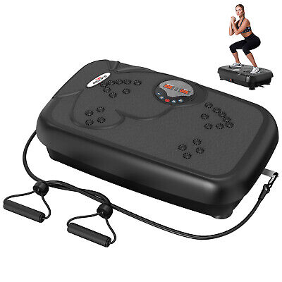Vibration Plate Exercise Machine Whole Body Workout Powerful Vibrate Platform