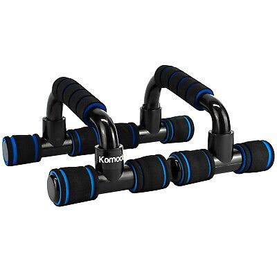 2x Push Up Bars Press Ups Handles Stand Pair Home Gym Exercise Workout Foam Bars