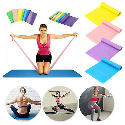 Physio Resistance Bands Exercise Pilates Yoga Recovery Latex Strength