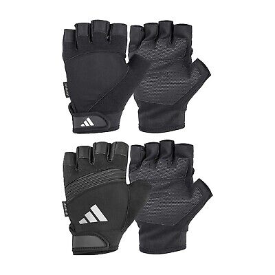 Adidas Half Finger Performance Weight Lifting Gloves Mens Training Gym Workout
