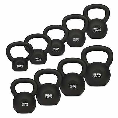 Weights - Cast Iron Kettlebells 4-28kg Multi Gym, Gym Equipment - MuscleSquad
