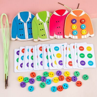 Educational Toddler Dressing Learning Toys Early Educational Toys  Gift