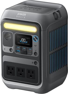 Anker SOLIX C300Portable Power Station 288Wh 300W Solar Generator Outdoor-Refurb