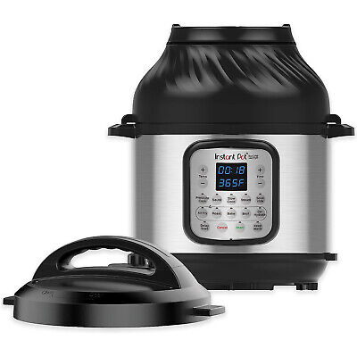 Instant Pot Duo Crisp 8 Quart 11-in-1 Air Fryer Electric Pressure Cooker Combo