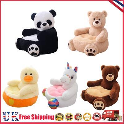 Cartoon Toys Baby Sofa Cover Toddler Learning to Sit Feeding Kids Sofa Cover *Z