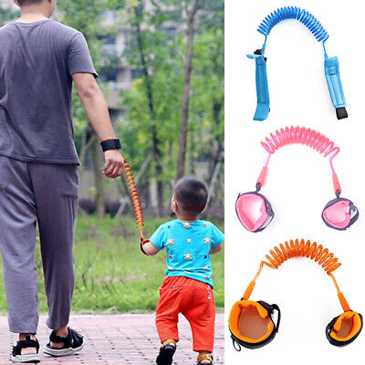 Baby Toddler Kids Anti Lost Safety Harness Wrist Hand Belt Walking Strap AU