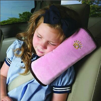 Baby Safety Belt Strap Car Seat Pillow Protect Shoulder Pad Soft Headrest Cover