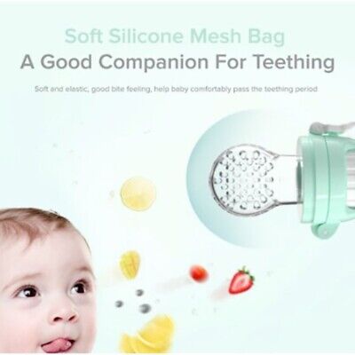 online store baby safety and health Material Safety Quality Baby Food Feeder Silicon Pacifier Nipple