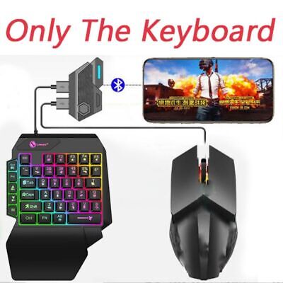 USB Single Hand Keyboard Mini Gaming Keyboard  Desktop PC