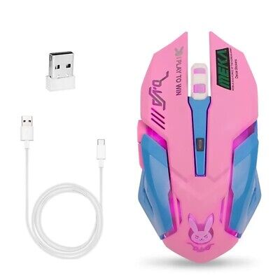 LED Gaming Mouse Optical USB Wired VA Genji Reaper for Desktop PC Laptop UK