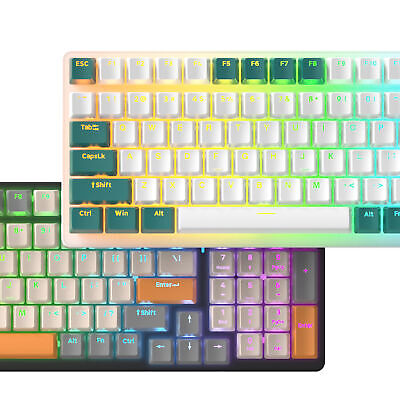 K3 Mechanical Gaming Keyboard 100Keys RGB Backlight for Desktop PC Type-C Keycap
