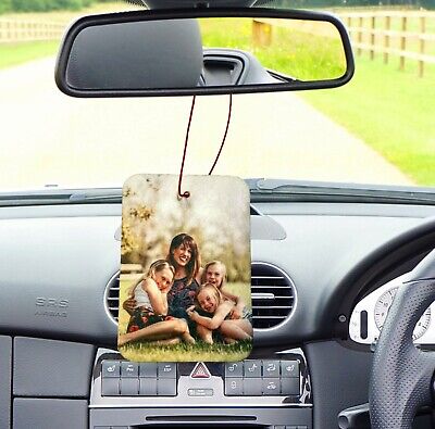 Personalised Car Air freshener Birthday Day Gifts For Her Him Dad Valentine Wife