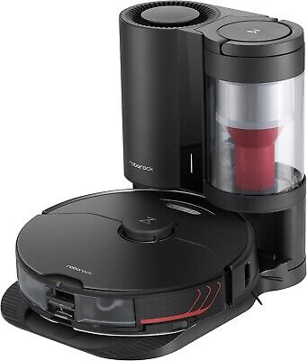 MaxV plus Roborock S7 Robot Vacuum Cleaner Works Fine S7MP52-04 Black