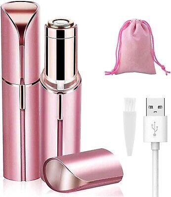 Flawless Facial Hair Remover Painless Hair Removal Portable Trimmer USB Recharge