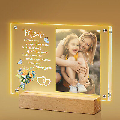 Best Mom Birthday Gifts from Daughter/Son | Lovely Mom Night Light & Room Decor