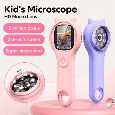 Mini Kids Optical Microscope Observe The Microscopic World Science Children Toy