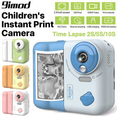 Kids Camera Instant Print Camera 2.4 inch 1080P Children Video Camcorder Toys