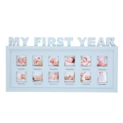 Baby Memory Photo Album Collage Photo Frame First Year Keepsake
