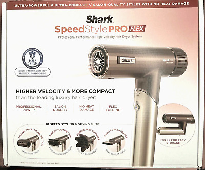 New Shark Speed Style Pro FLEX Professional Performance High-Velocity Dryer