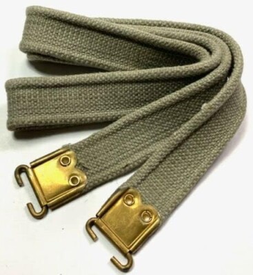British WWII Army Lee Enfield SMLE Canvas Sling WW2 Light Green
